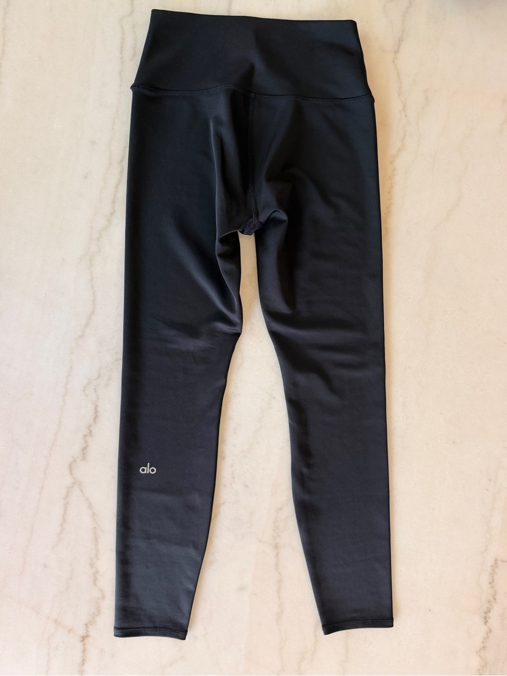 ALO Black Yoga Performance Leggings - Picture 4 of 5